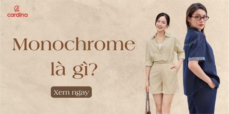 Phong cách monochromatic với áo xám và quần xám sành điệu